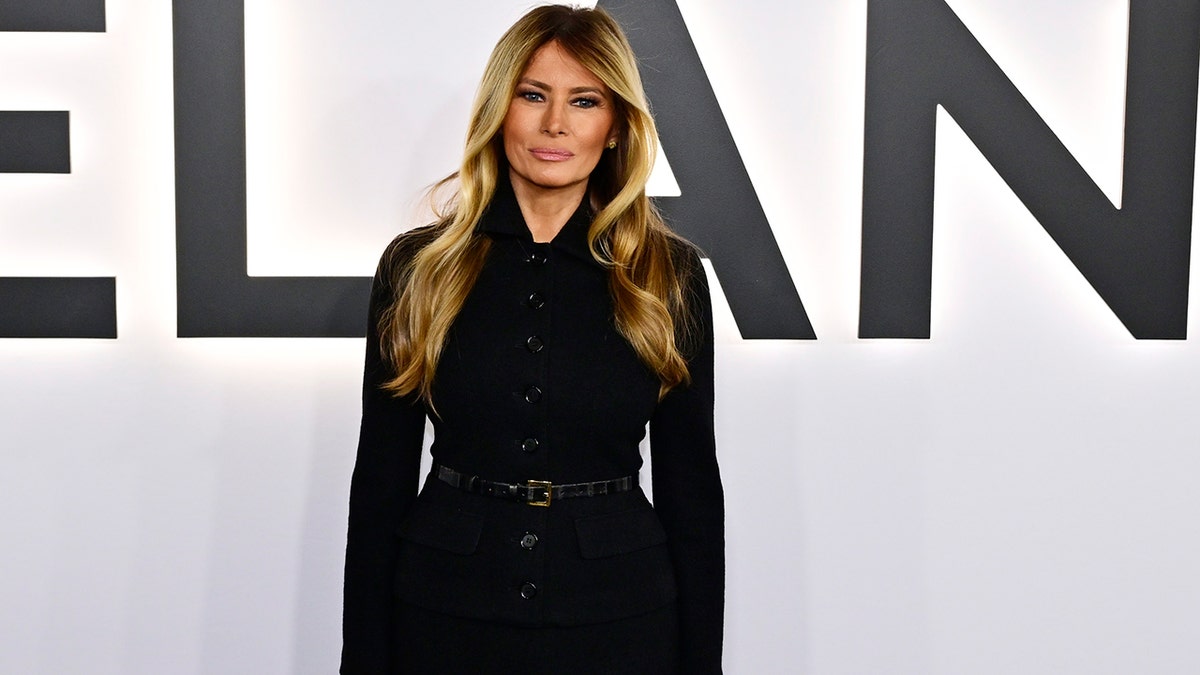 Melania Trump at the Washington D.C. premiere of "Melania" in January 2026.