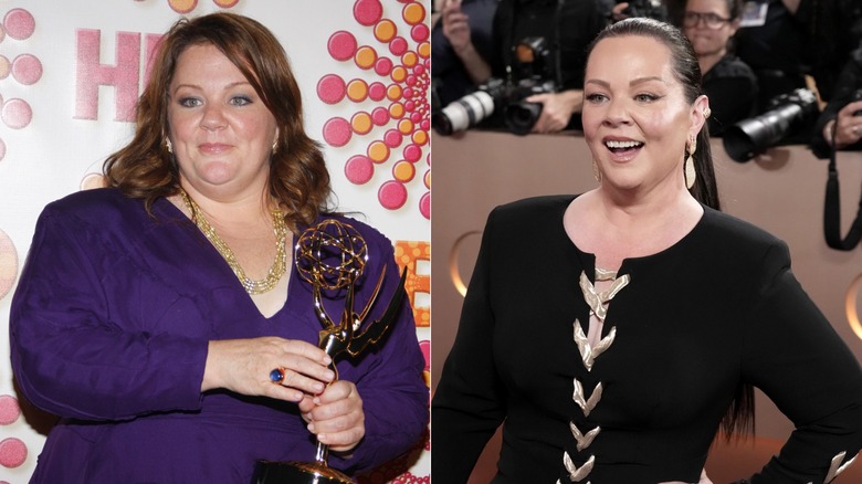 Melissa McCarthy in 2011 and 2026