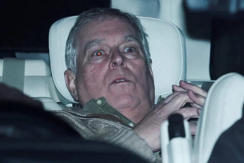 First photo of (former Prince) Andrew since his arrest