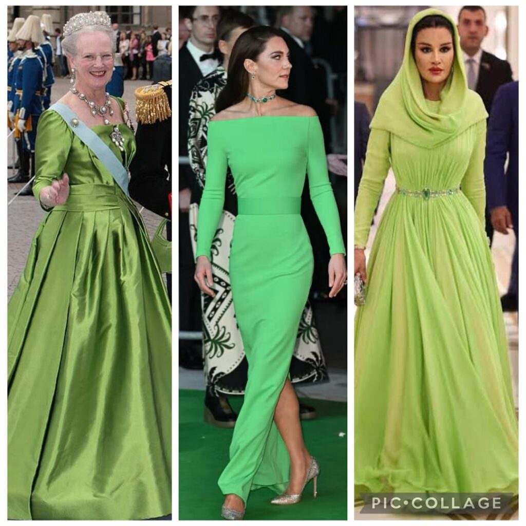 Who pulls off the best lime green look?