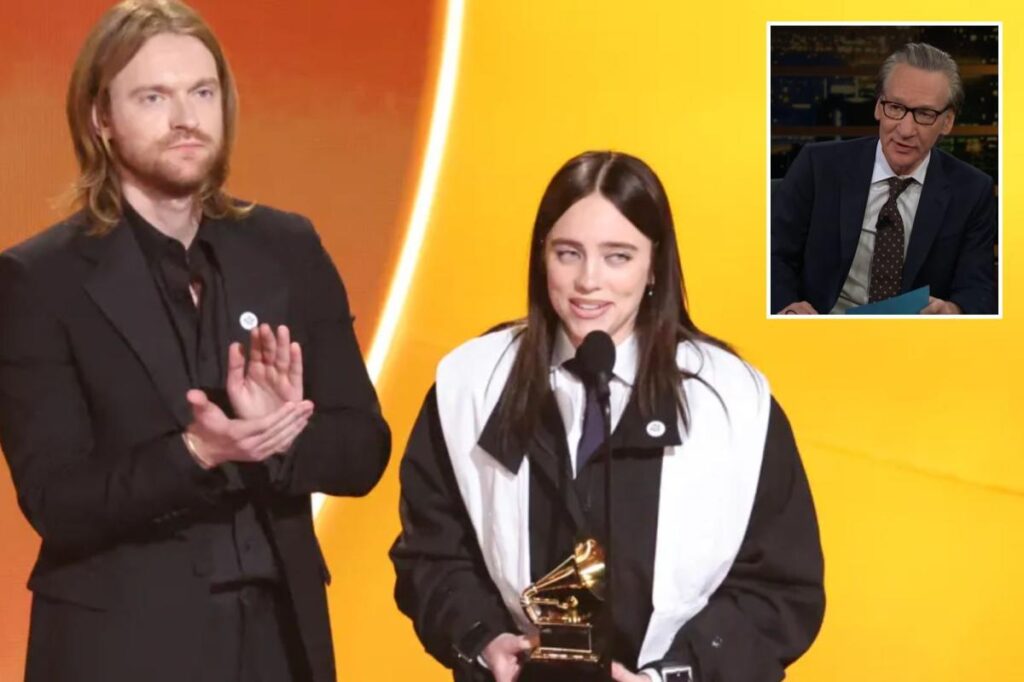 Bill Maher blasts Billie Eilish for stolen land Grammy Awards speech