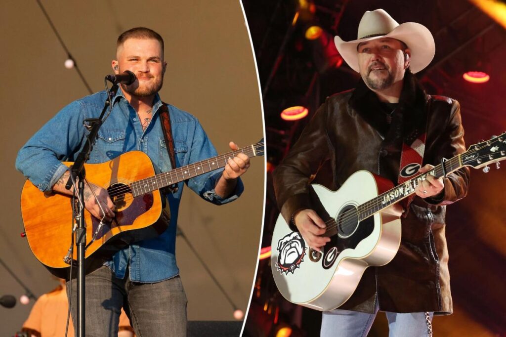 Jason Aldean’s brutal 7-word takedown of Zach Bryan after ‘cringe’ TPUSA halftime insult Jason Aldean's brutal 7-word takedown of Zach Bryan after 'cringe' TPUSA halftime insult