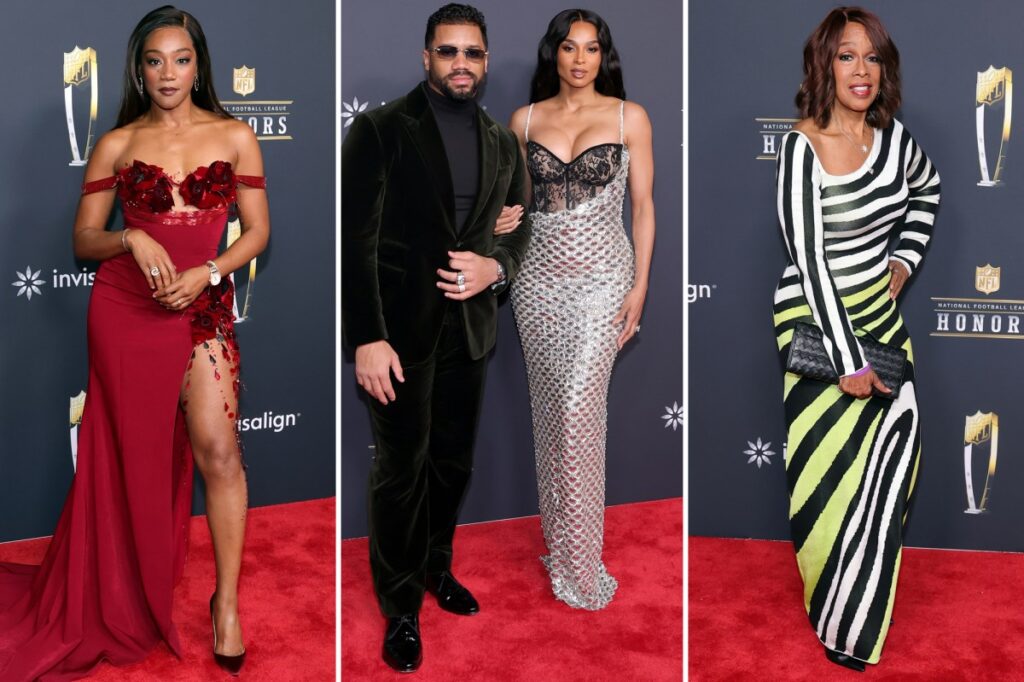 Tiffany Haddish, Ciara, Russell Wilson, Gayle King and more