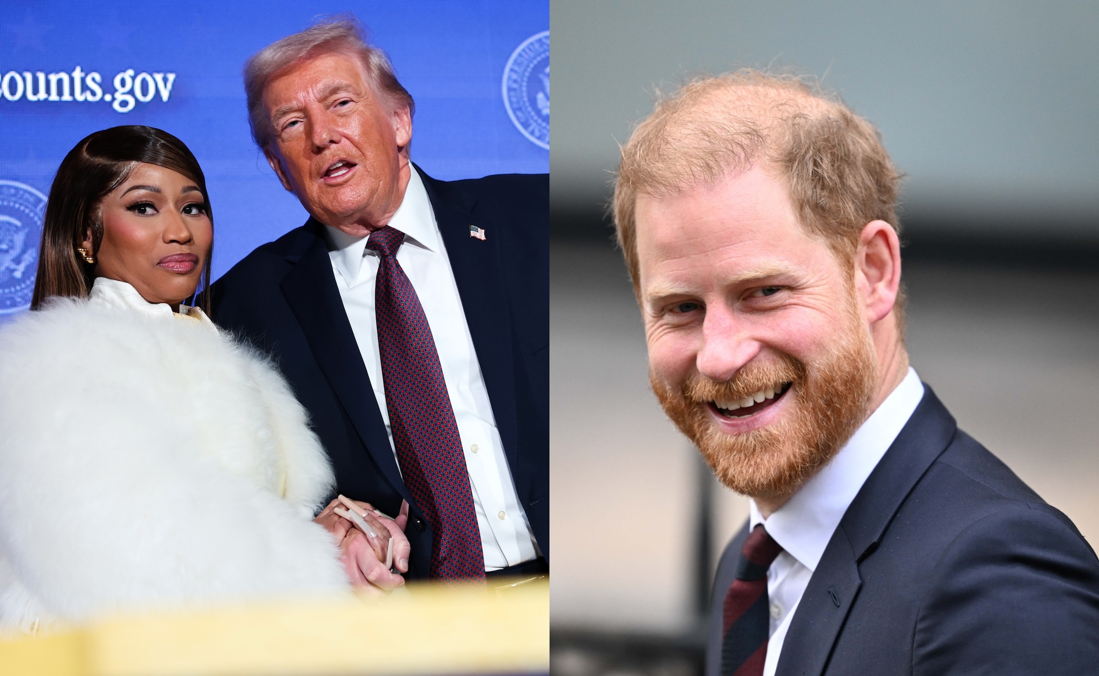 Nicki Minaj, Donald Trump, Prince Harry