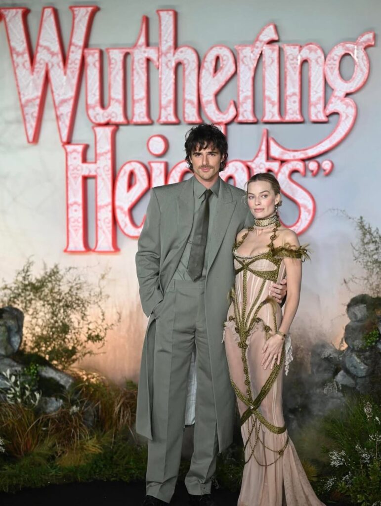 Margot Robbie & Jacob Elordi at the ‘Wuthering Heights’ premiere in London (February 5, 2026)