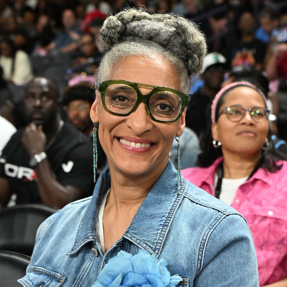 celebrities attend las vegas aces v atlanta dream