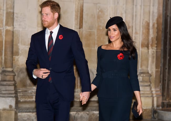 Prince Harry and Meghan Markle Day of Remembrance