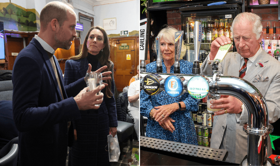 Prince William, Princess of Wales, Queen Camilla and King Charles