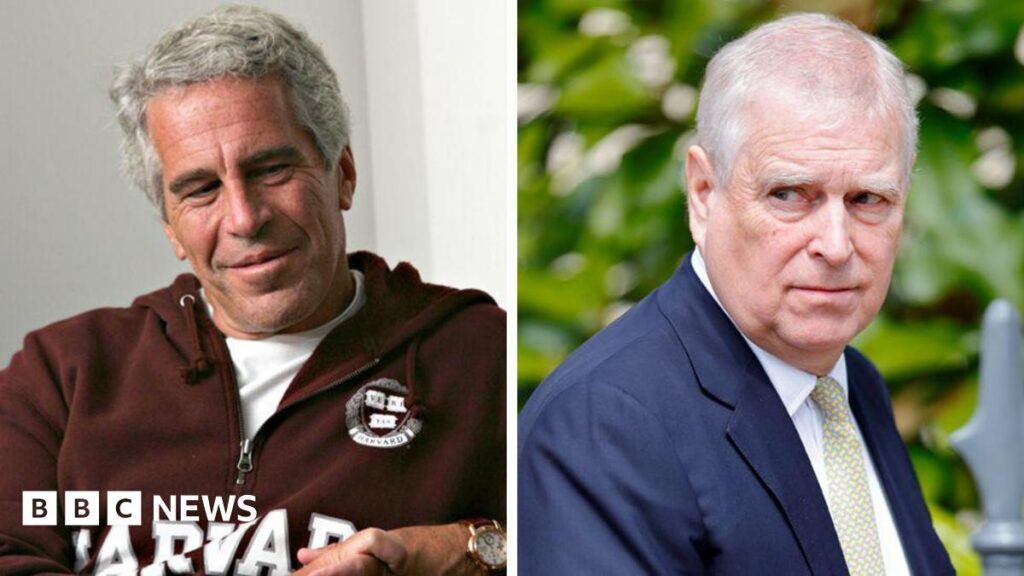 Andrew and Epstein asked exotic dancer for 'sex acts', legal letter claims - BBC News