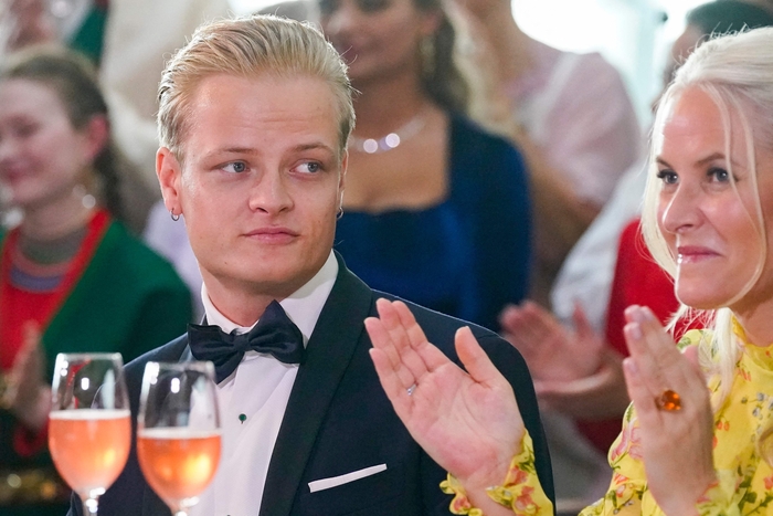 Marius Bogre Conference Vue, eldest son of Crown Prince Bin Metemarit, Norway. [AP = Yonhap News]