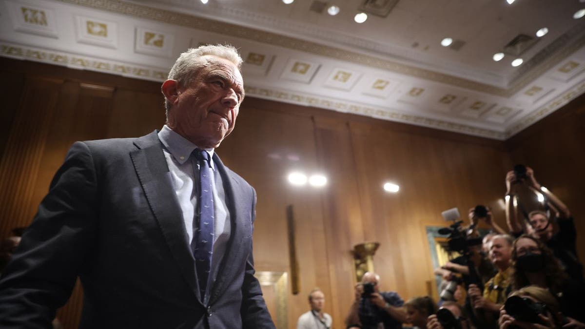 Robert F. Kennedy Jr. at the Senate Finance Committee hearing