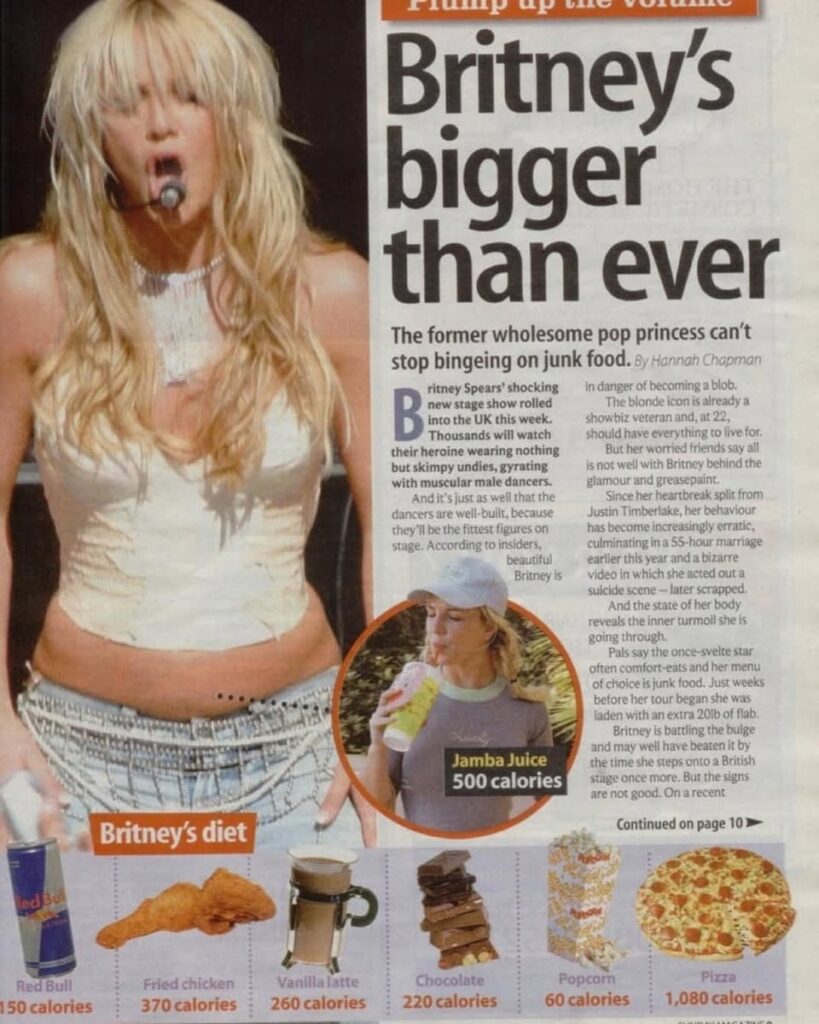 Being Britney Spears during the 00's wasn't easy.