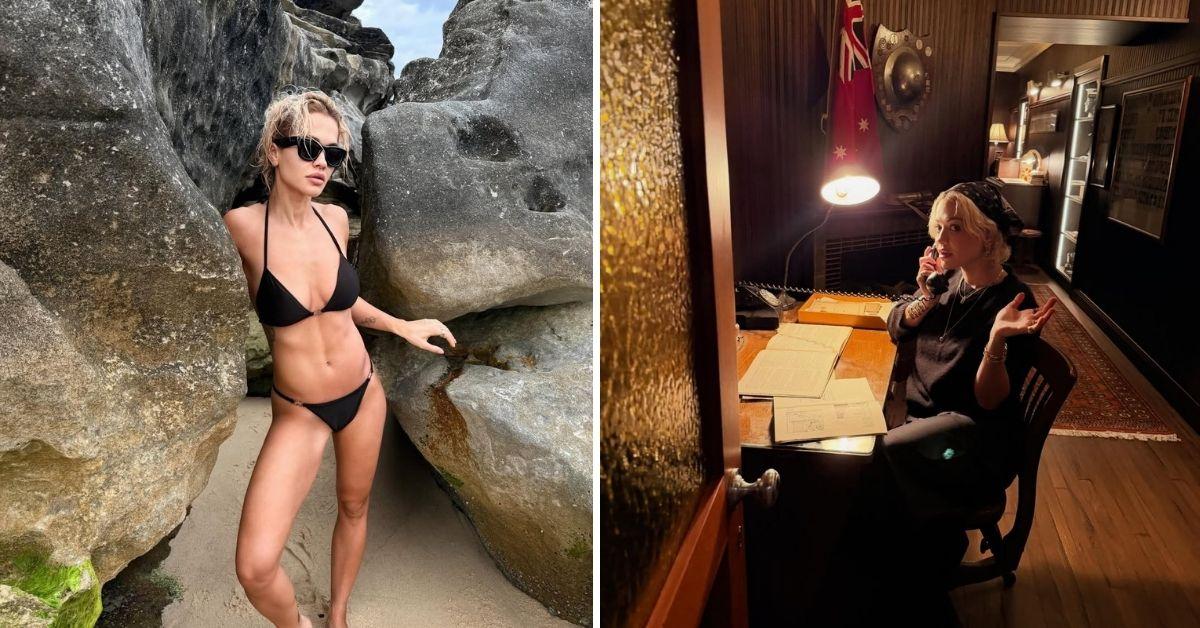 image of Rita Ora traveled with her husband, Taika Waititi.