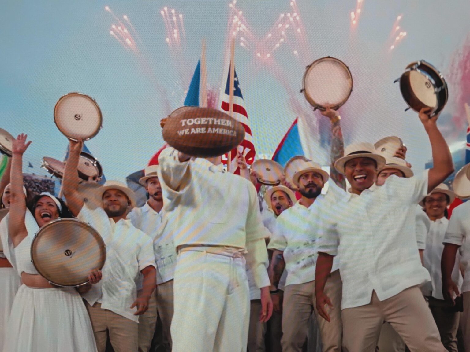 The Football Bad Bunny Held Up at Halftime