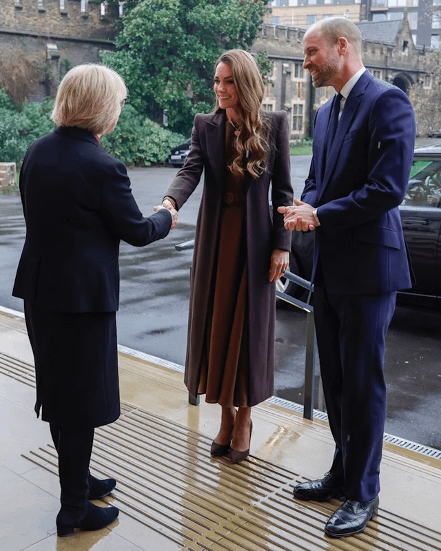 Prince and Princess of Wales meet with the new Archbishop of Canterbury
