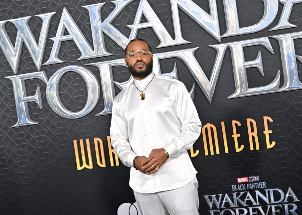 Ryan Coogler at the premiere of Black Panther: Wakanda Forever