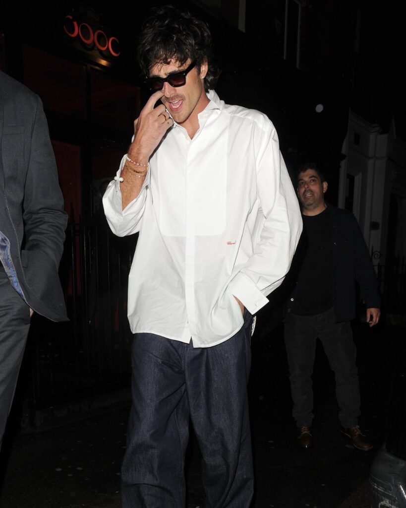 Jacob Elordi was spotted leaving "Wuthering Heights" afterparty with model Madi Fogg at 3am in London.