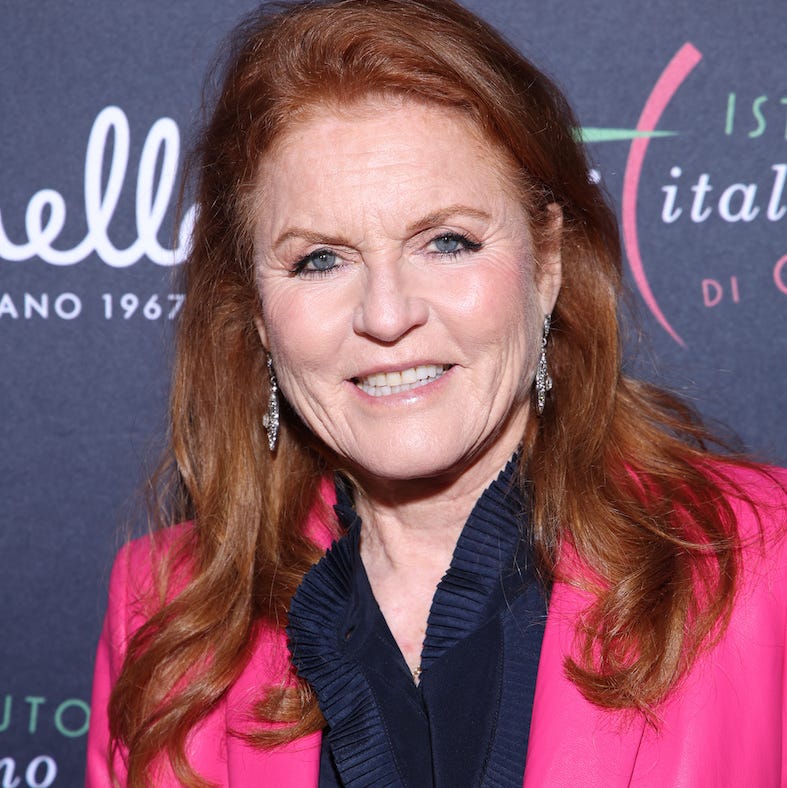 jane andrews was a dresser for sarah ferguson shown smiling here