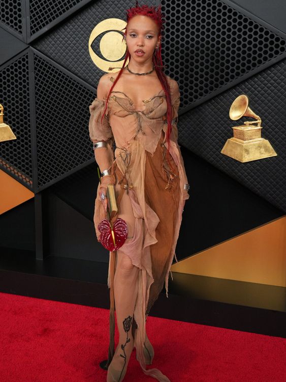 British star FKA twigs is nominated for best dance/ electronic album. Pic: Jordan Strauss/Invision/AP