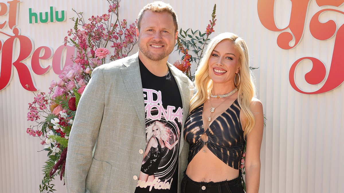 Spencer and Heidi Montag at Hulu's Get Real House in April 2025.