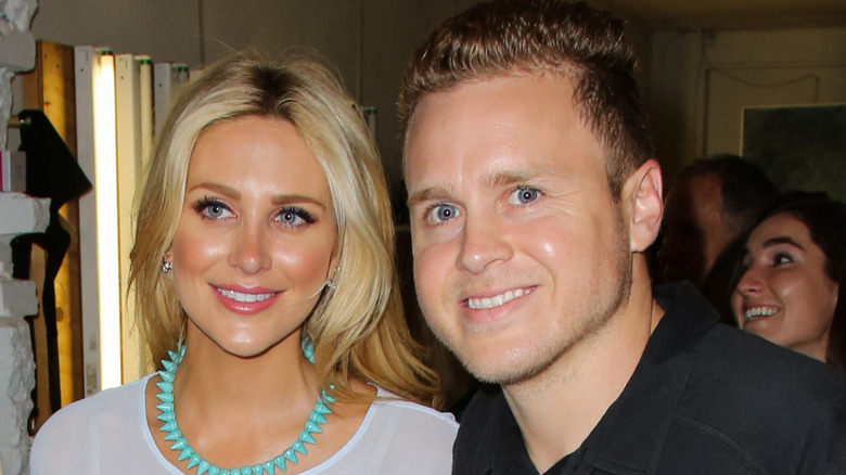 Stephanie Pratt and Spencer Pratt posing together in 2015