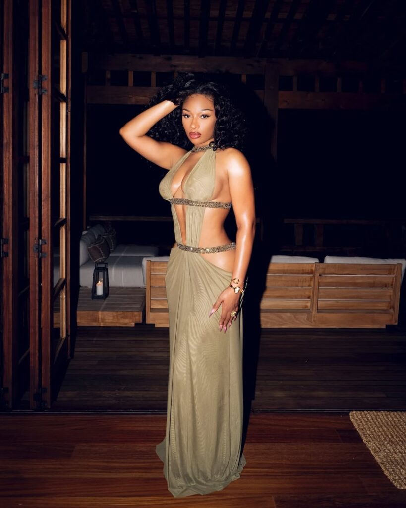 Megan Thee Stallion shares pics from her 31st birthday trip, ft Klay Thompson.
