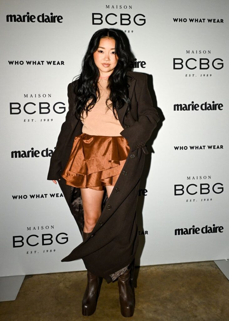 Lana Condor, Who What Wear & Marie Claire Friends & Family event, Feb 9 2026
