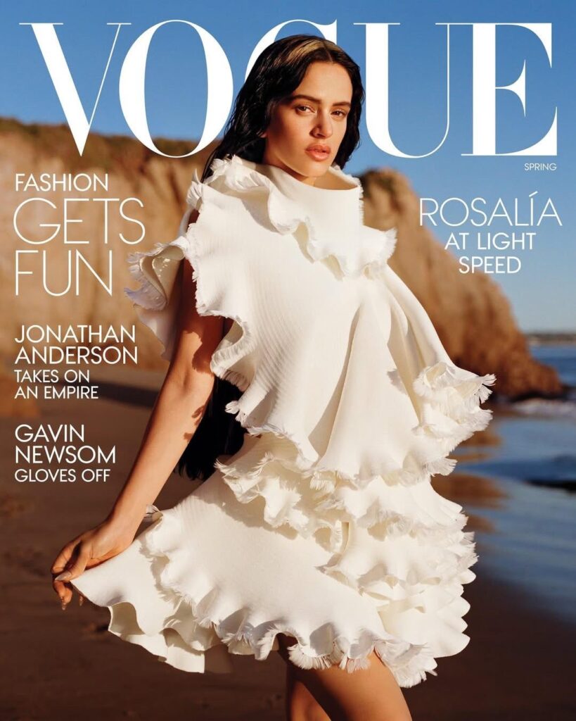 Rosalía for US Vogue (Spring 2026 issue)