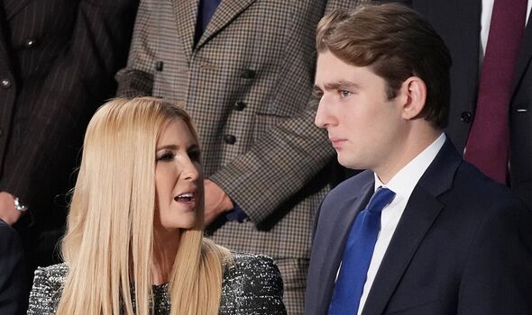 Barron and Ivanka Trump Barron and Ivanka Trump