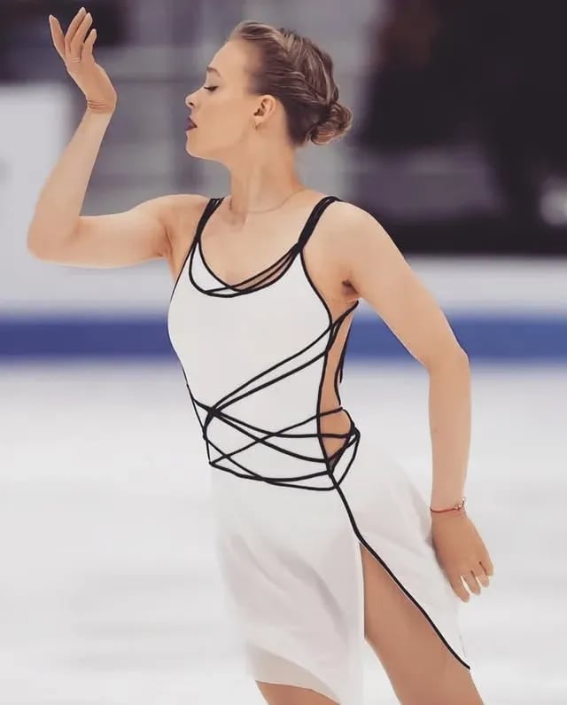 Anastasiia Gubanova's Olympic women's free skate outfit