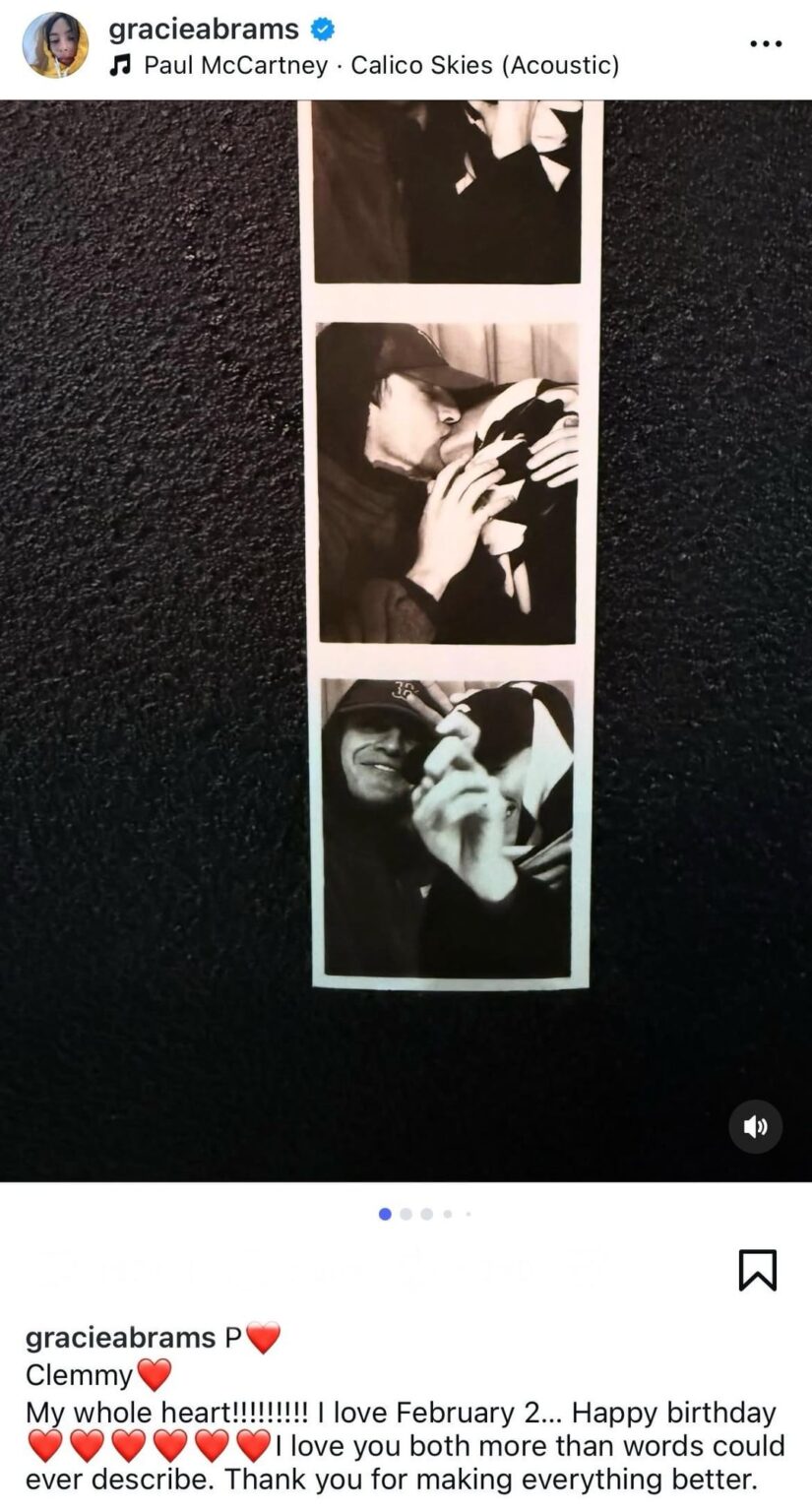 Gracie Abrams celebrates boyfriend’s Paul Mescal’s 30th birthday