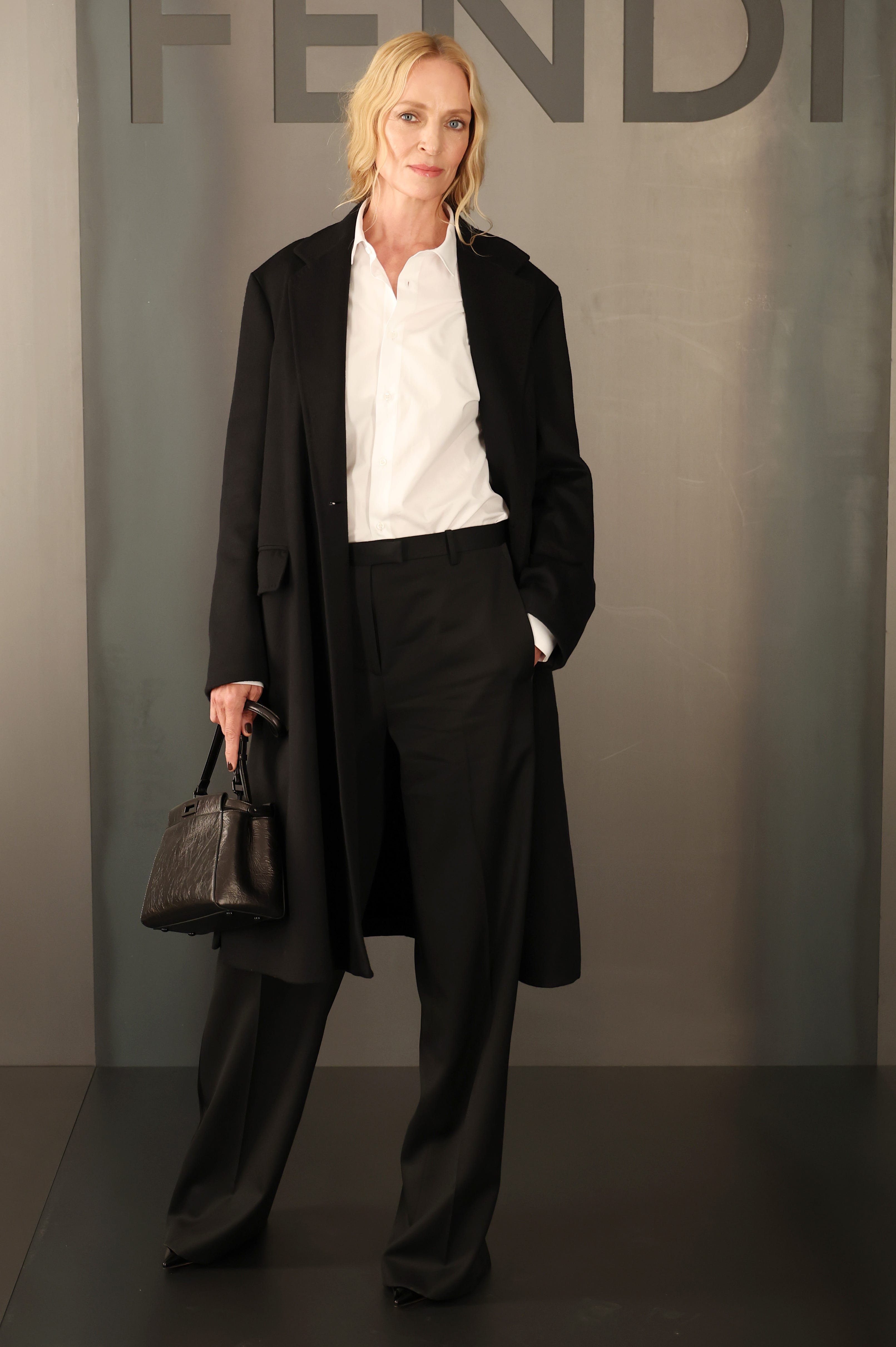 fendi – arrival / front row milan fashion week womenswear fall winter 2026/2027