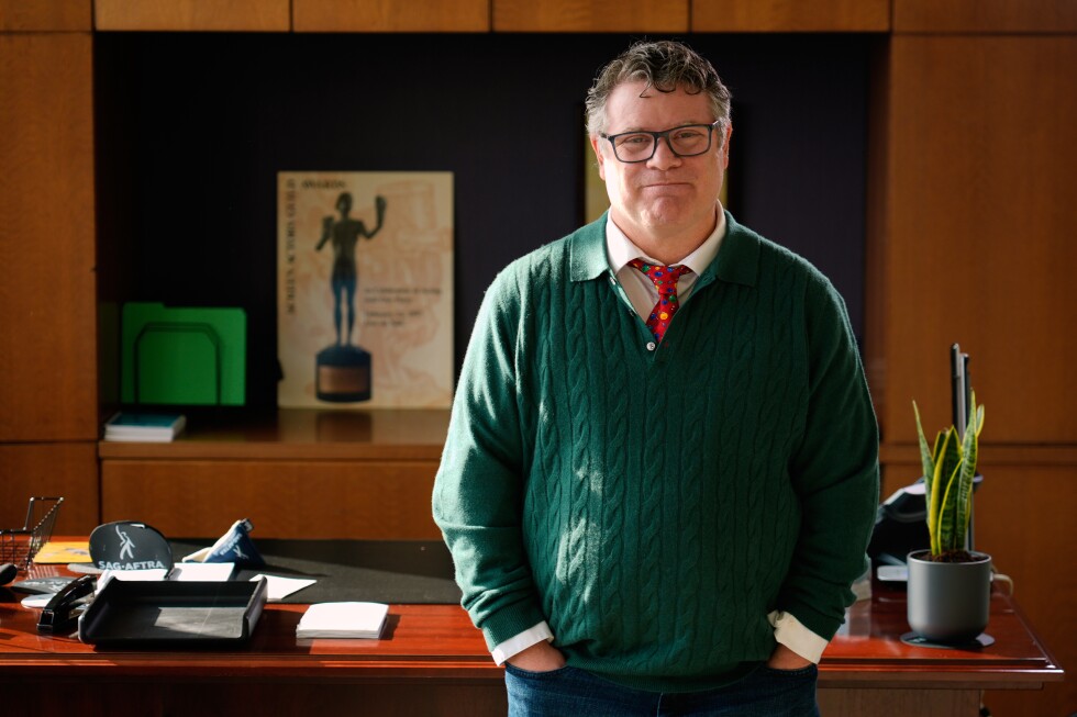Sean Astin leads Screen Actors Guild amid AI and streaming challenges