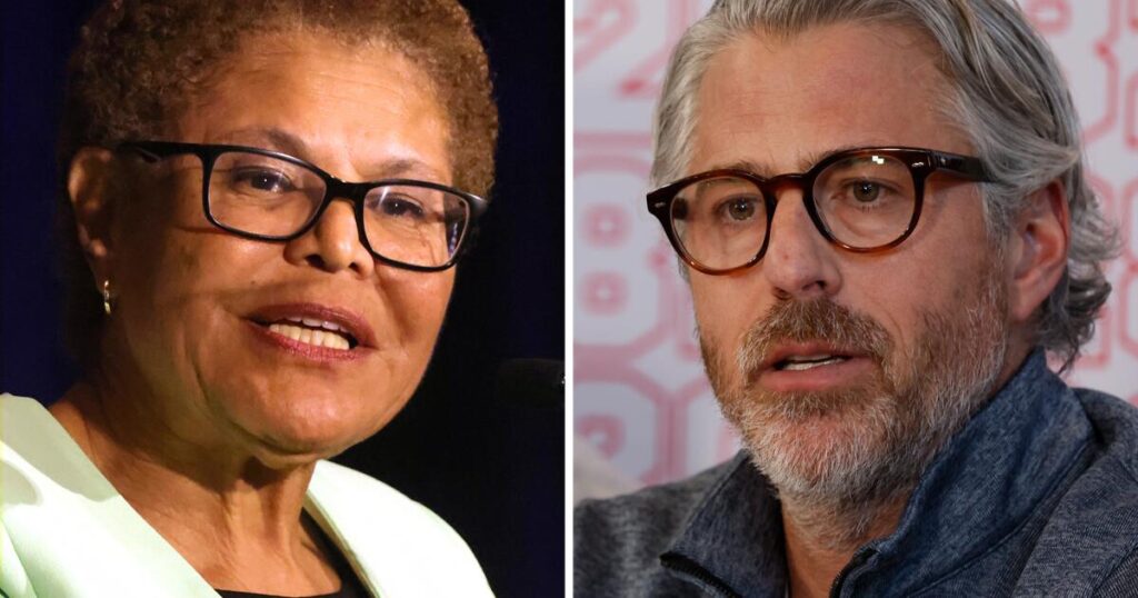 L.A. Mayor Bass says LA28 head Wasserman should step down