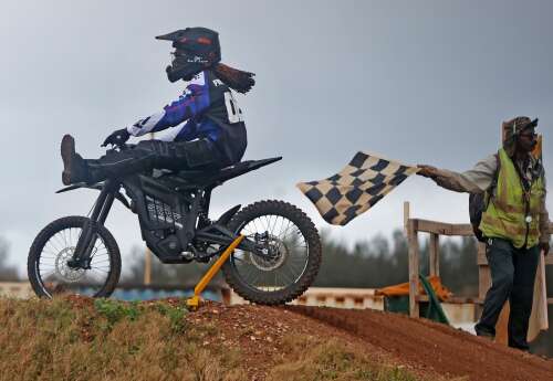 Fire Wayne beats fellow celebrities to motocross crown - The Royal Gazette