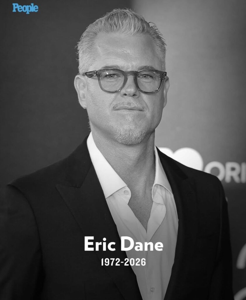 Eric Dane passed away today at the age of 53 from ALS 💔 Eric Dane passed away today at the age of 53 from ALS 💔