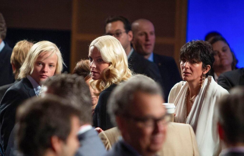 A 2012 photo of Marius Borg, Mette-Marit, and Ghislaine Maxwell has resurfaced as the scandals in the Norwegian royal family continue to unfold.