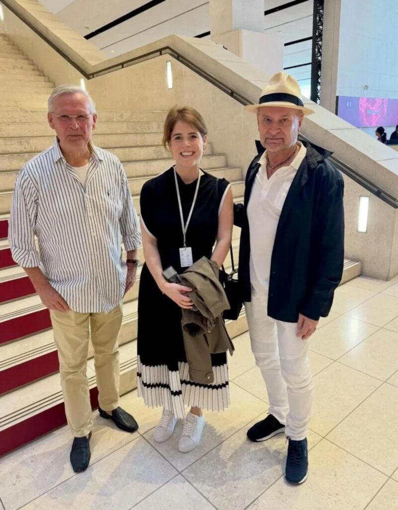 Prince Eugenie spotted in Qatar