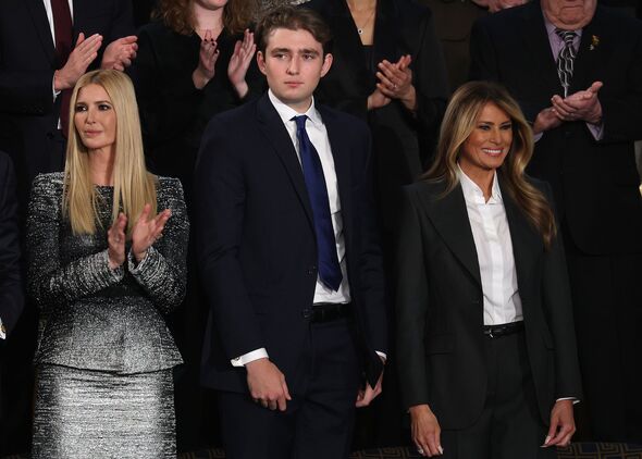 Ivanka Trump, Barron Trump, and Melania Trump Ivanka Trump, Barron Trump, and Melania Trump