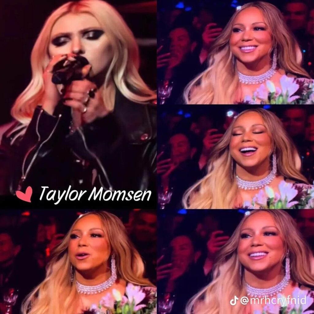 Mariah Carey's reaction to every person who performed during her tribute at Music Cares.