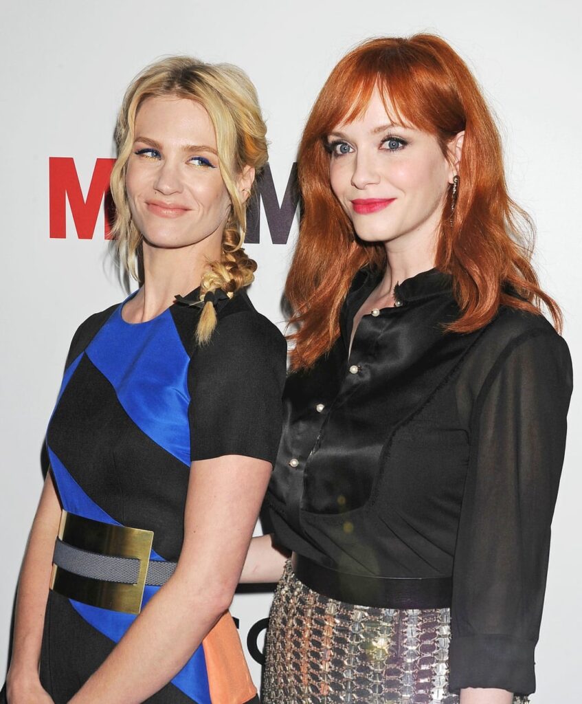 Christina Hendricks & January Jones - 'Mad Men' Season 7 premiere in Hollywood 4/2/14