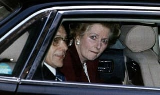 Rare Aesthetic: British public figures looking disheveled and despondent, taken through car windows