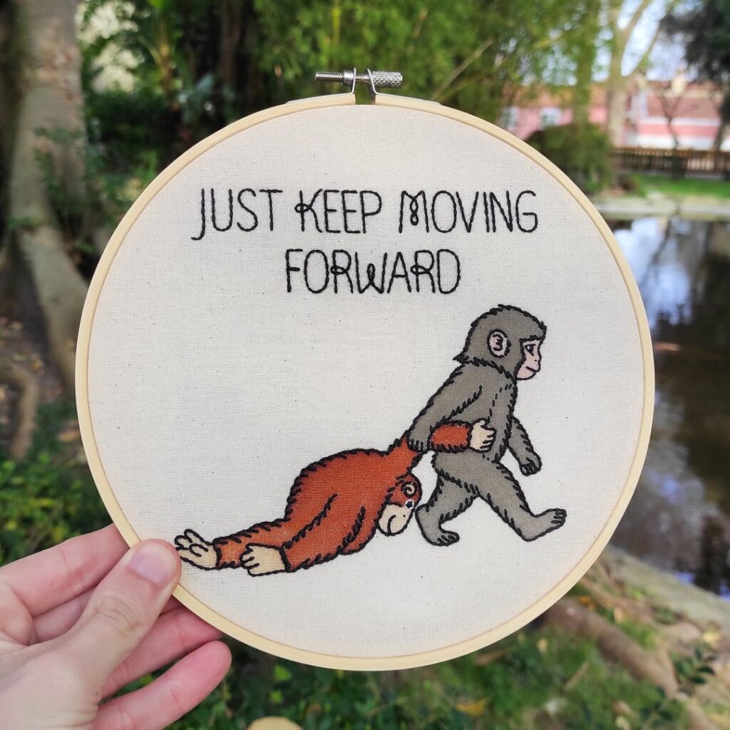 I hand stitched Punch, the internet’s newest fave animal I hand stitched Punch, the internet’s newest fave animal