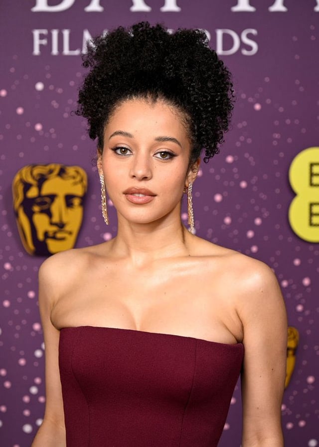 Chase Infiniti at the 79th BAFTA Film Awards in London, February 2026