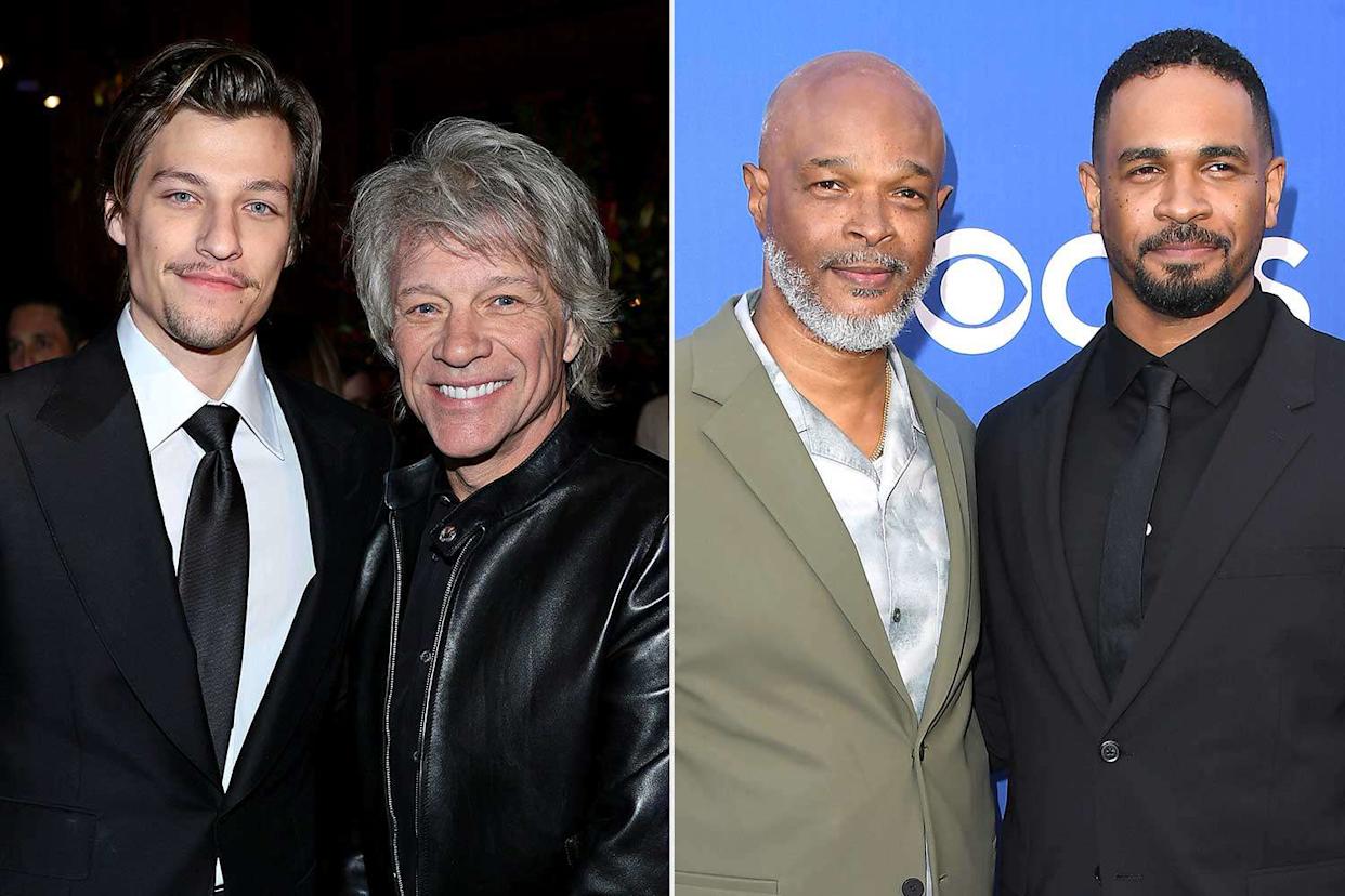 Jake Bongiovi and Jon Bon JoviCredit: Dimitrios Kambouris/Getty for Netflix; Steve Granitz/FilmMagic