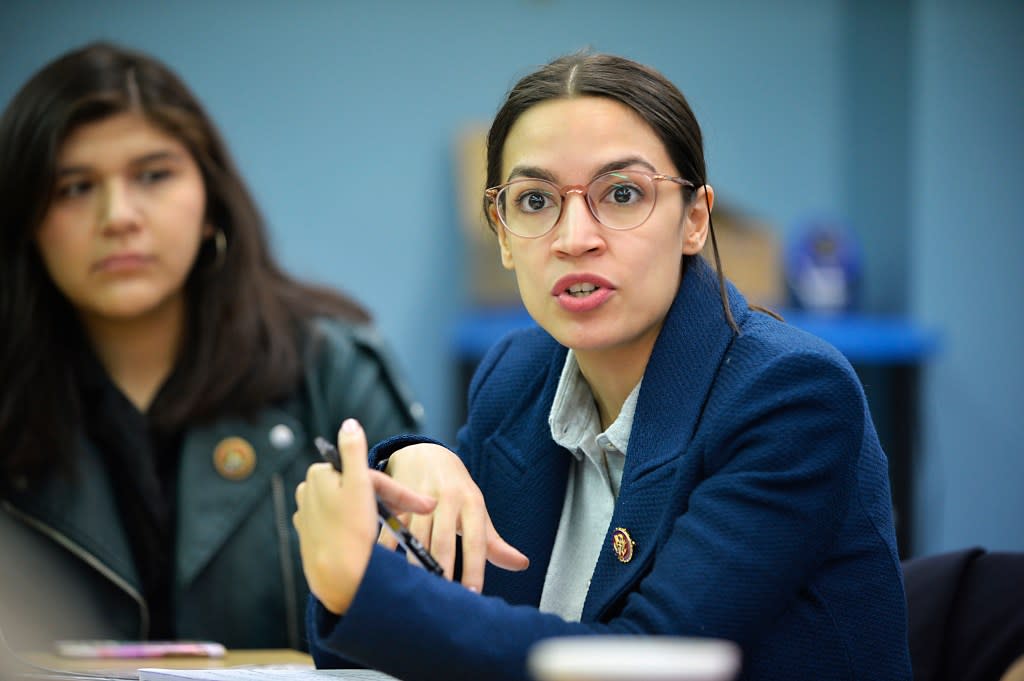 Last fall was the first time AOC reported campaign expenses for professional hair and makeup services. Matthew McDermott for NY Post