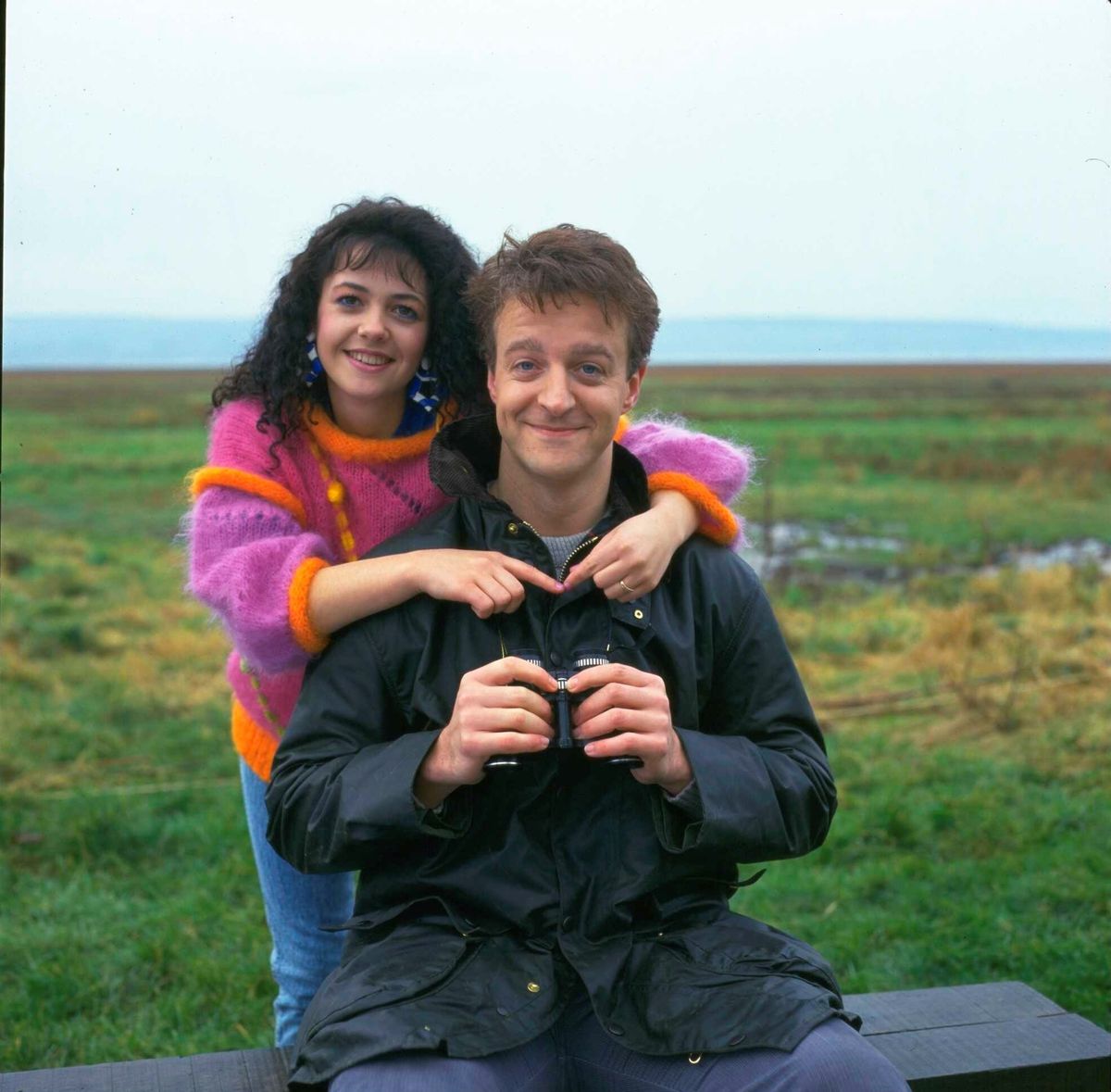 Emma Wray and Paul Bown in character as Brenda Wilson and Malcolm Stoneway