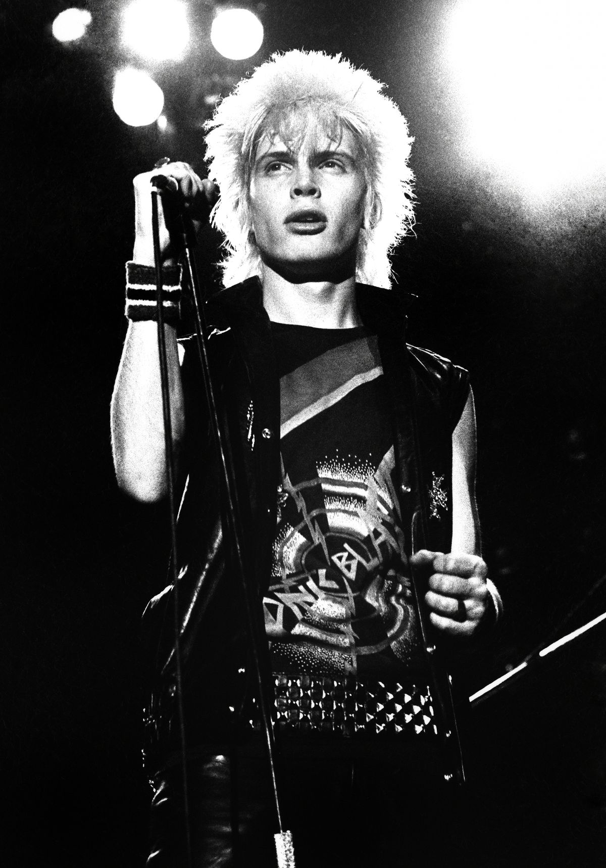 Billy Idol of Generation X performs on stage, London, 1978