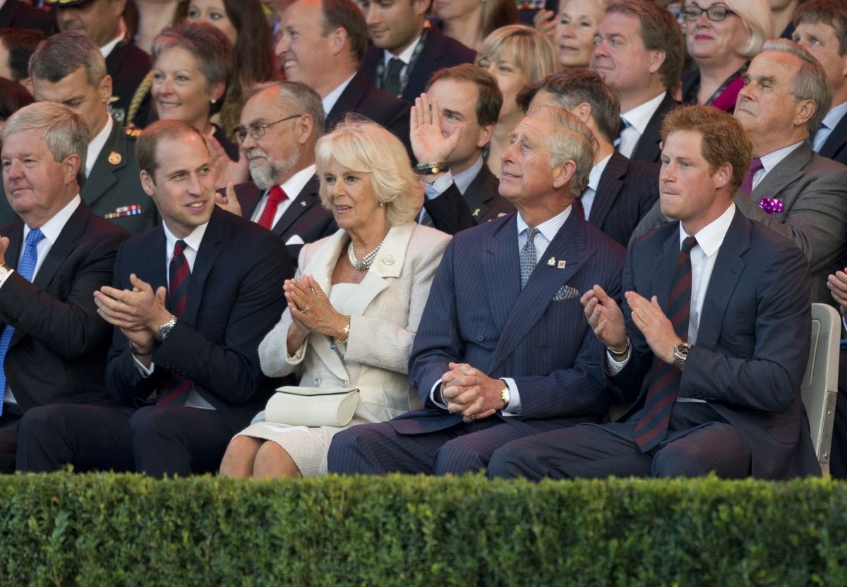 King Charles III, Queen Camilla, Prince Harry and Meghan Markle, Prince William