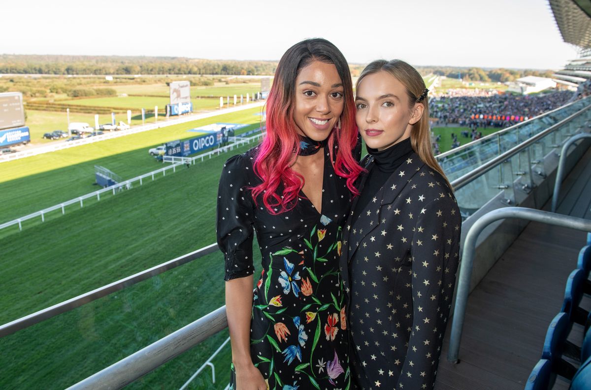 Katarina Johnson-Thompson (L) and Jodie Comer (R) 